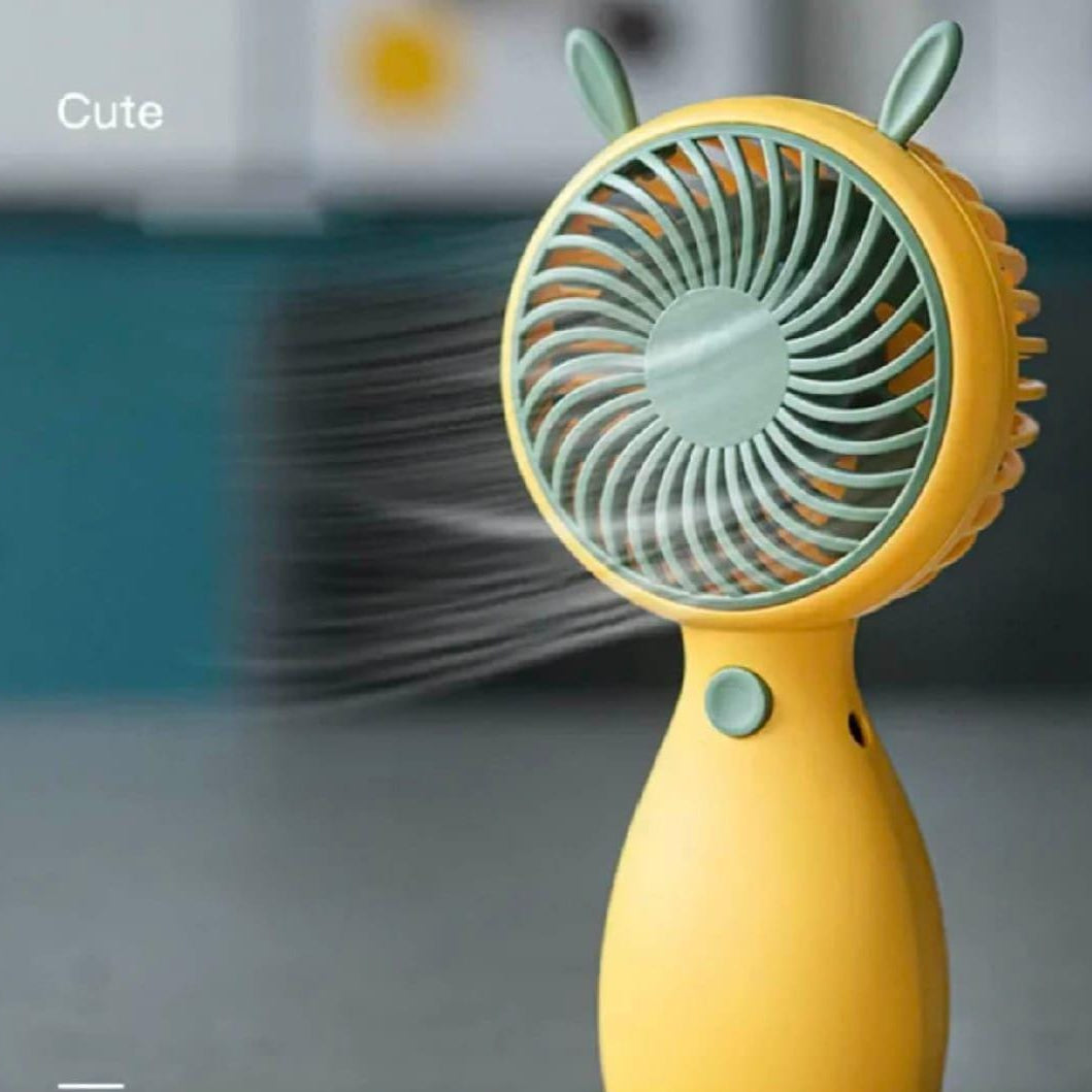 Rechargeable Animal Ears Fan