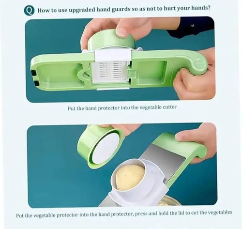 5in1 Vegetable Cutter Multifunctional Grater For Vegetables Slicers Shredders Peeler
