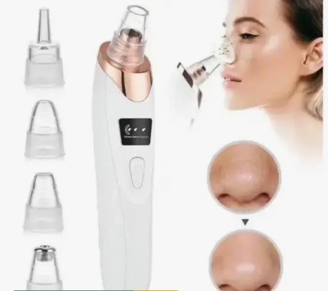 Upgraded Blackhead Remover Vacuum Facial Pore Cleaner Electric Acne Comedone Whitehead Extractor Tool 5 Probes For Women And Men