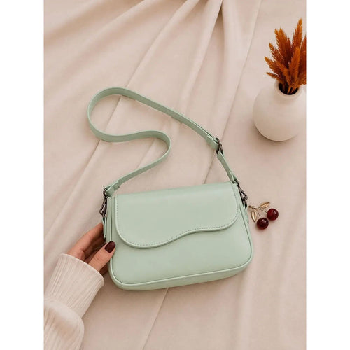 Girl's Leather Plain Purse