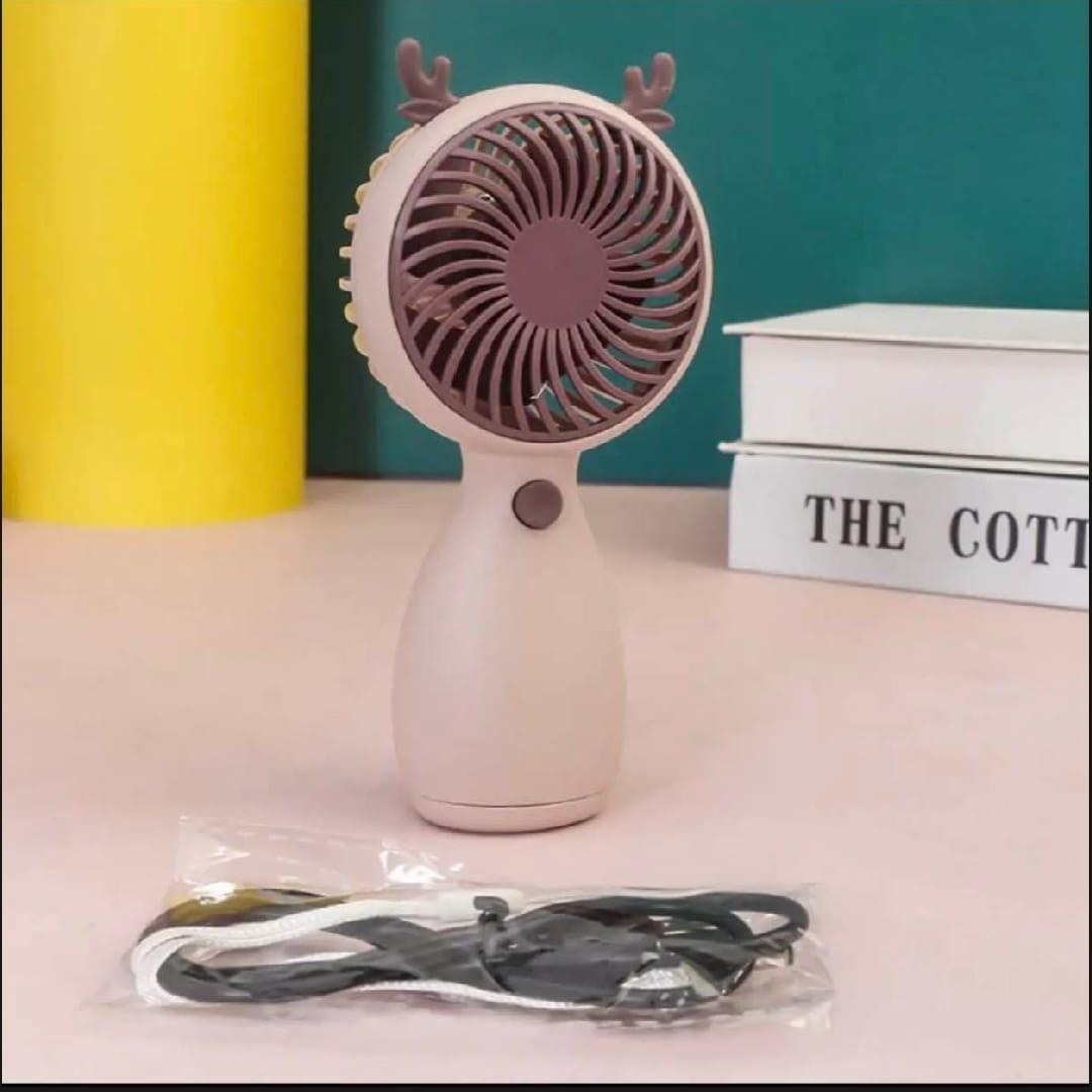 Rechargeable Animal Ears Fan