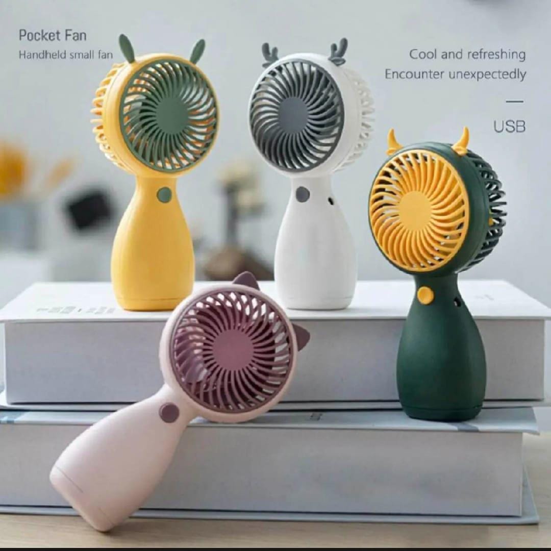 Rechargeable Animal Ears Fan