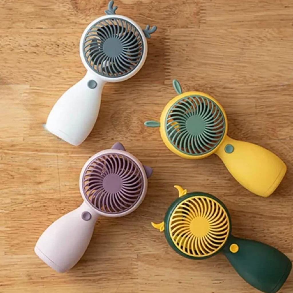 Rechargeable Animal Ears Fan